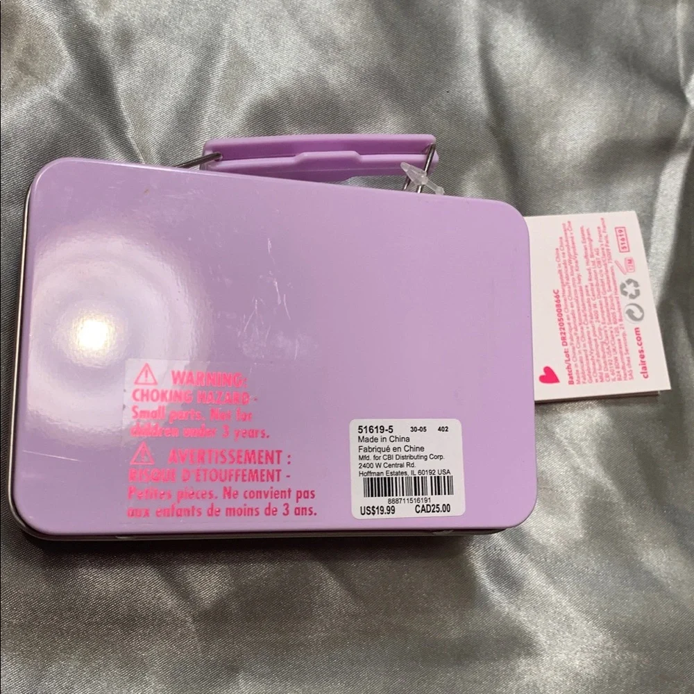 🌹New Claire's & Much More FUN Pink and Purple Glam Set Bundle